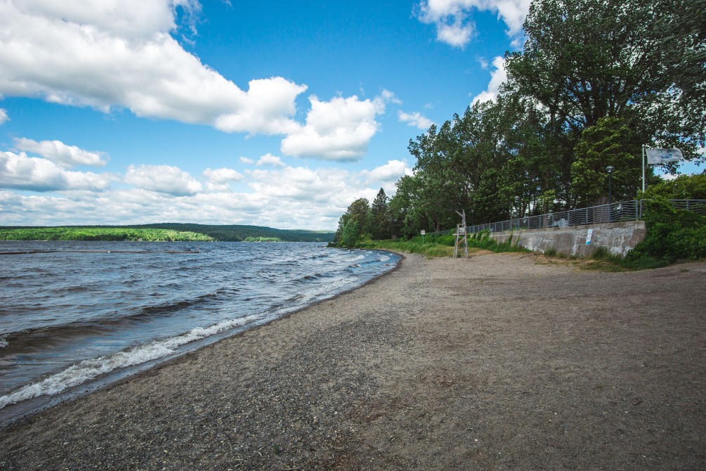 O.T.J. Park beach LacMégantic Eastern Townships (Quebec)