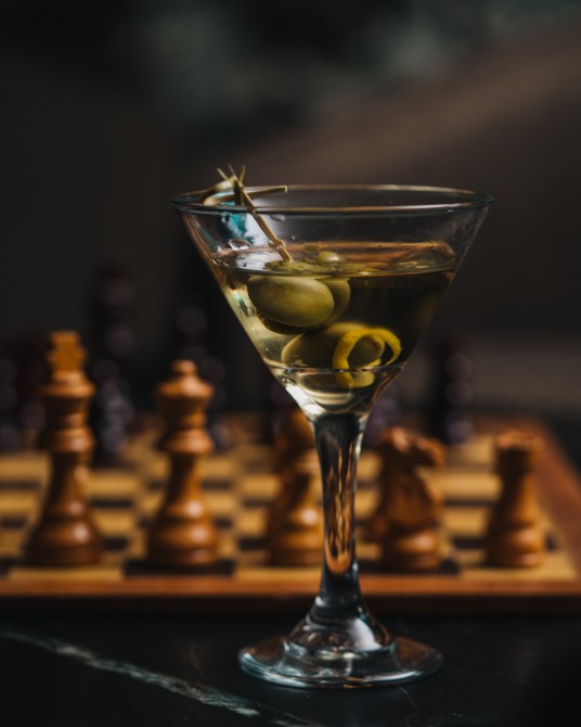 Martini made with Quebec's Gin: