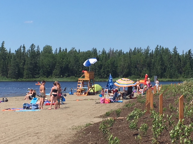 St-Daniel's beach: