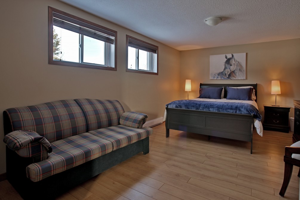 Ranch St-Hubert B&B, Cowboy room: Family room for 6 