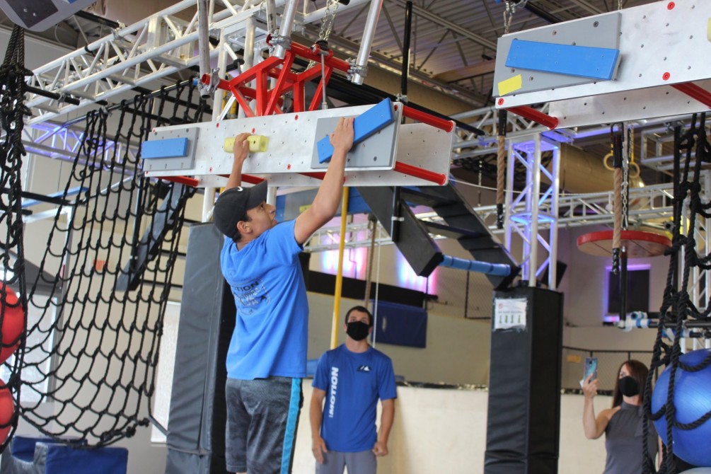Motion Parc Évolutif - Ninja Warrior: A Ninja warrior structure for children, adults and athletes