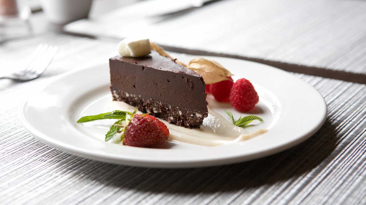 Spa Eastman: Raw cocoa cake