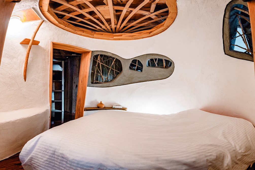 Lovely hand crafted interior: