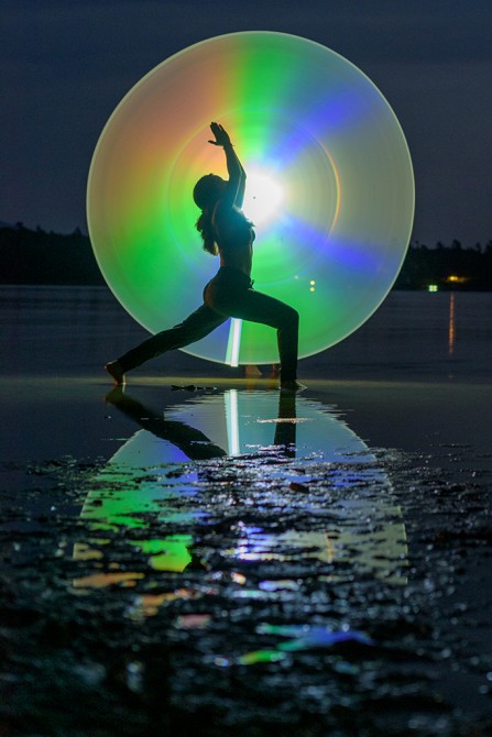 Lightpainting: We also offer you a new light painting experience, it consists of playing with light to create beautiful photos.