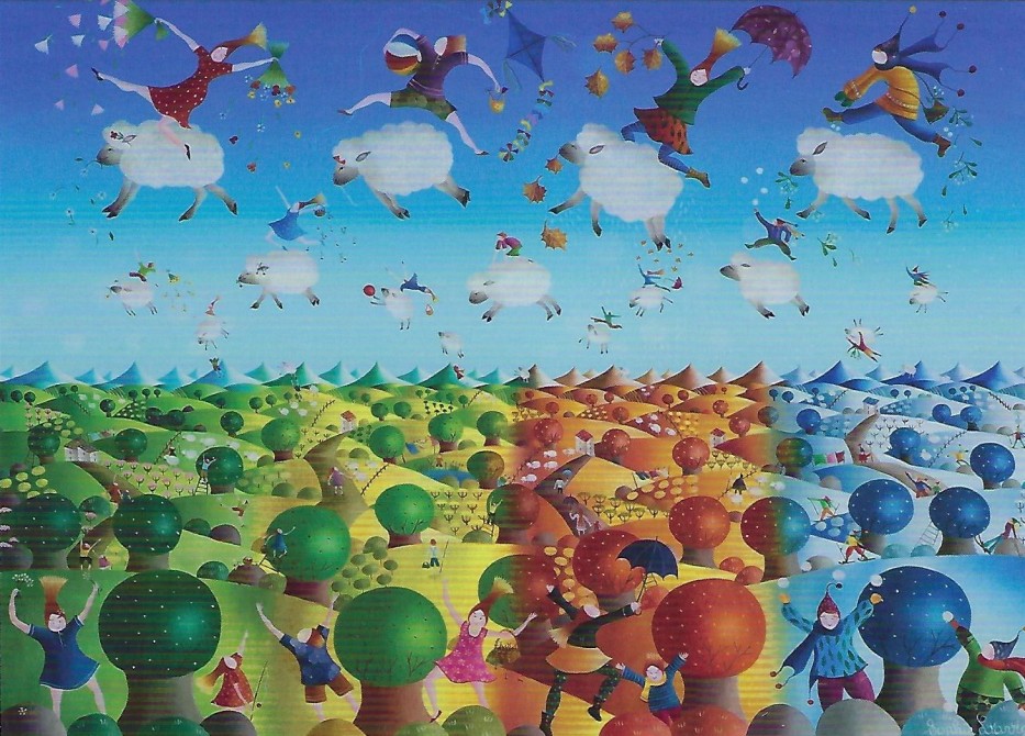 Leapfrogging through the Seasons: Artist Sophie Lavigne Uberti
