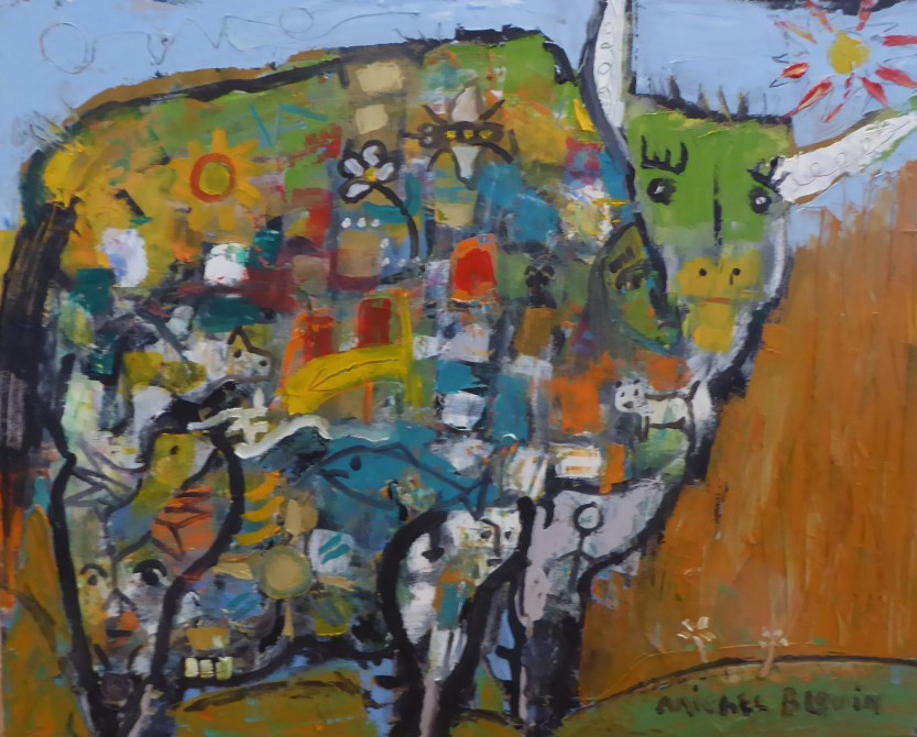 The Awakening of nature: Artist  Michel Blouin