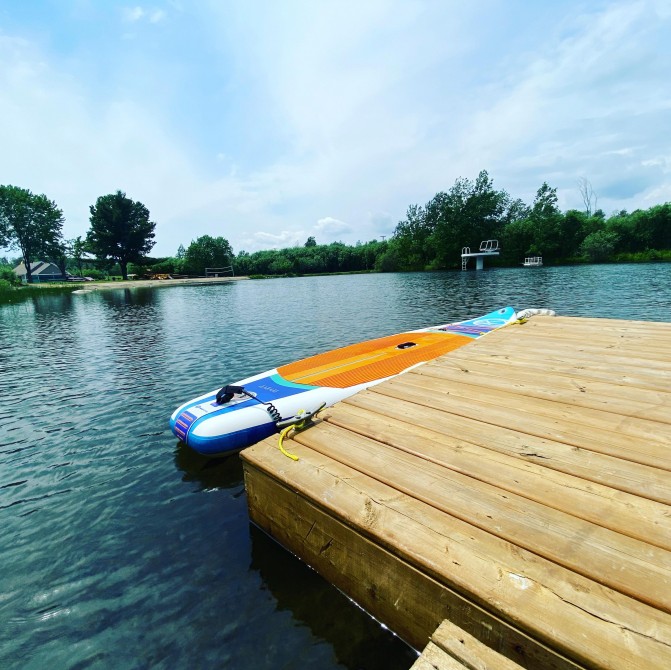Paddleboard and pedalo rental: Bromont