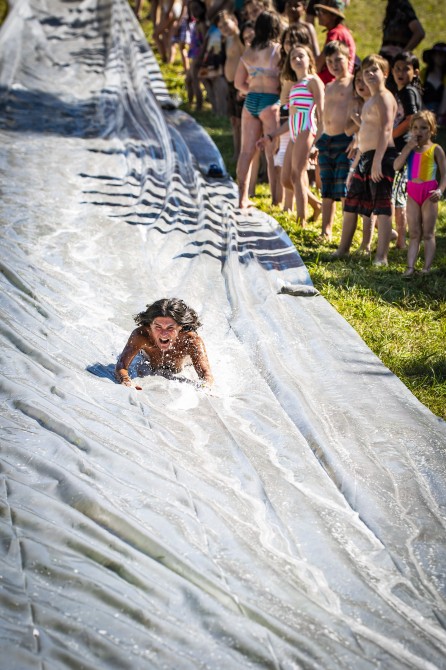 Slip 'n' Slide: There's fun for kids of all ages!