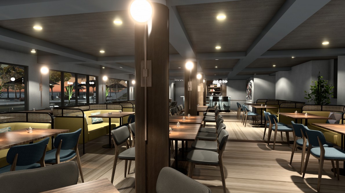 Evening atmosphere | Kóz bistro: