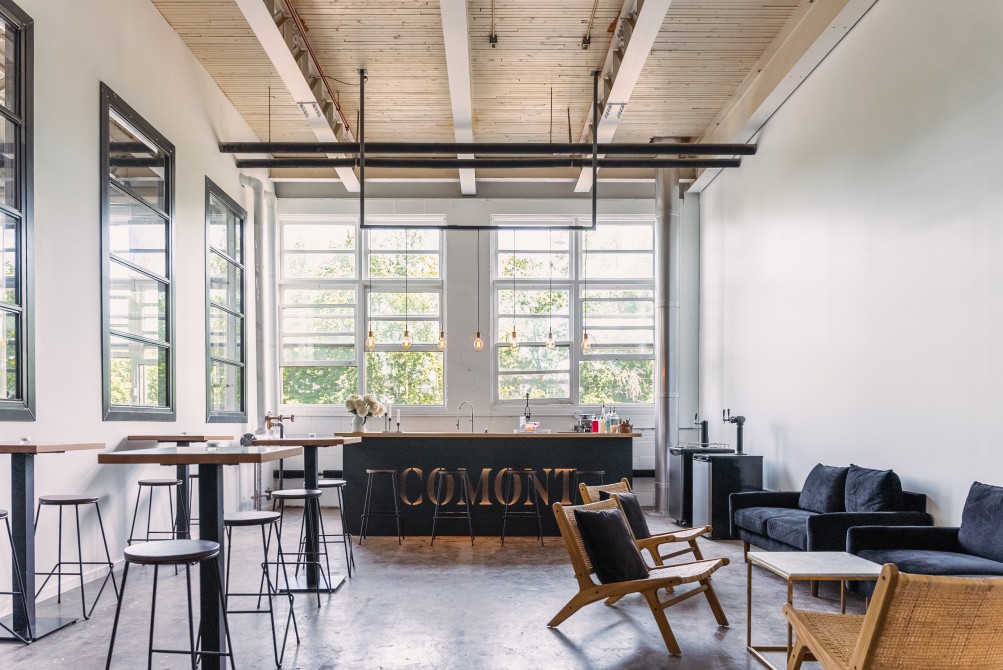 Tasting room: