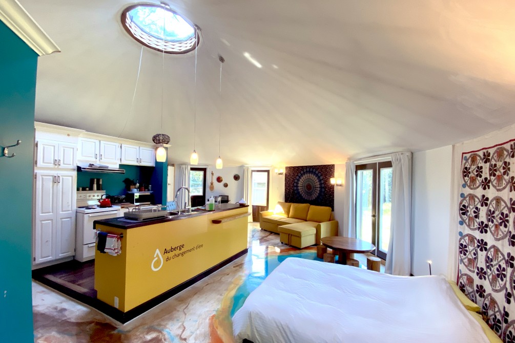 Loft Ultra-Yurt, for up to 5 persons: