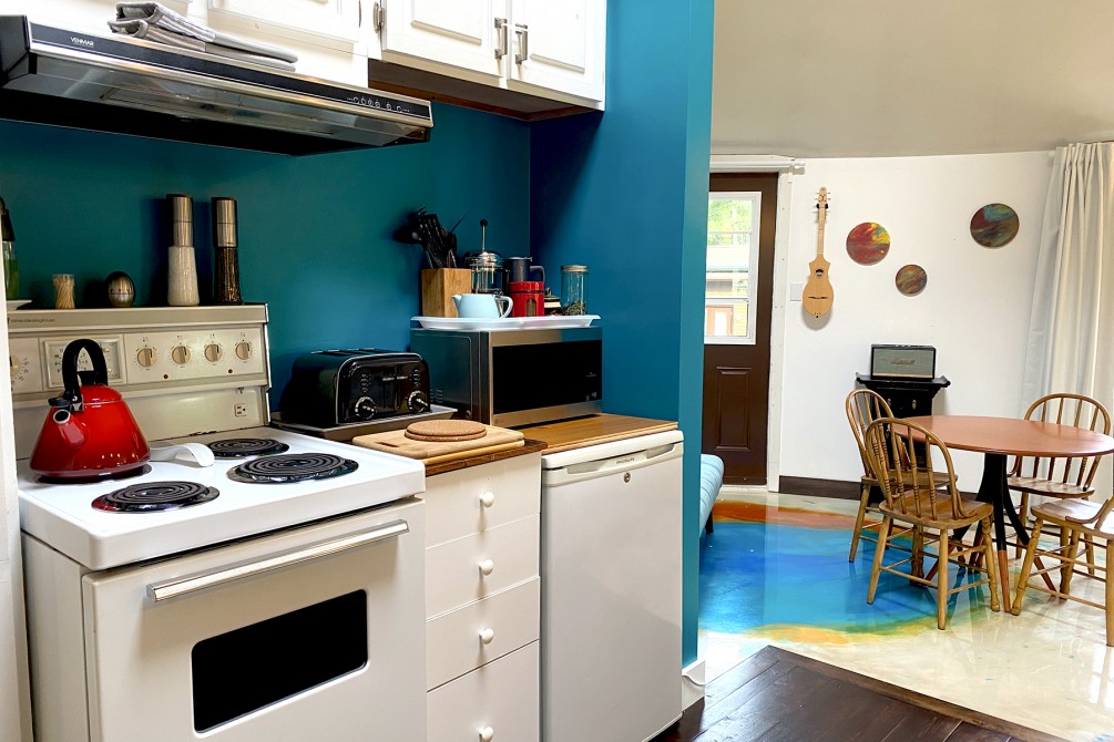 Kitchen provided in each unit: