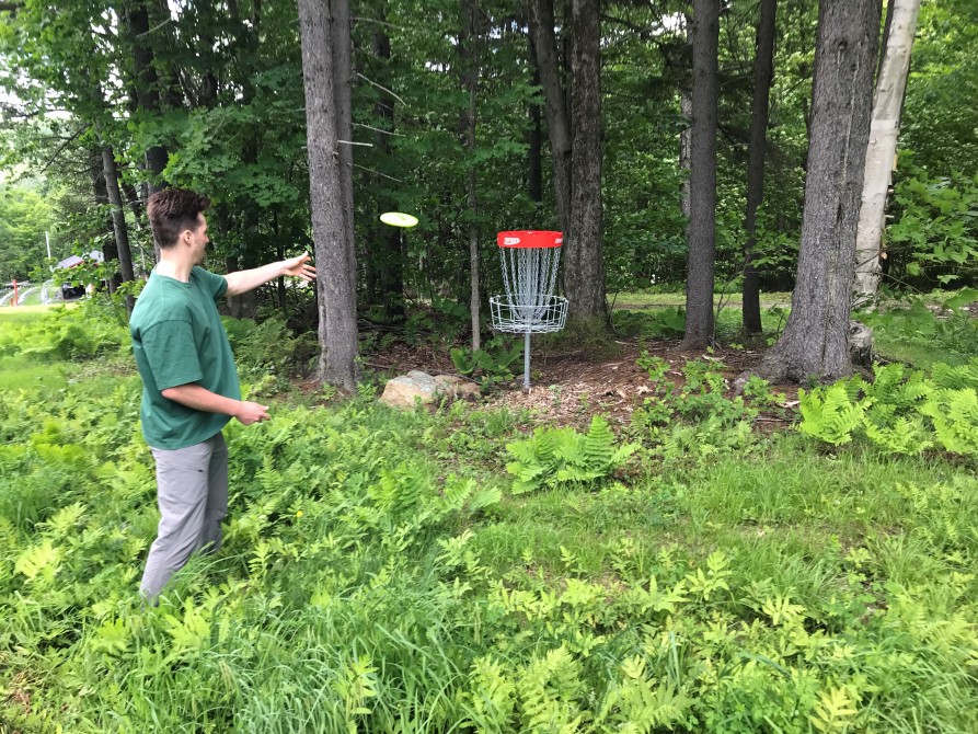 Discgolf at Mont SUTTON: