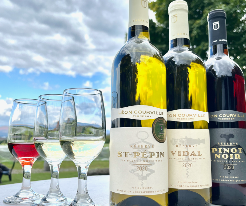 Léon Courville vigneron: