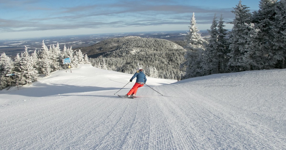 Skiing and Snowboarding Eastern Townships skiing (Quebec)