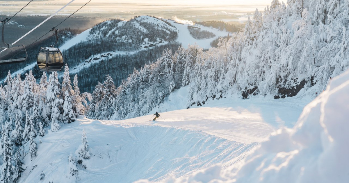 The Perfect Ski Day at Mont-Orford | Eastern Townships (Quebec)